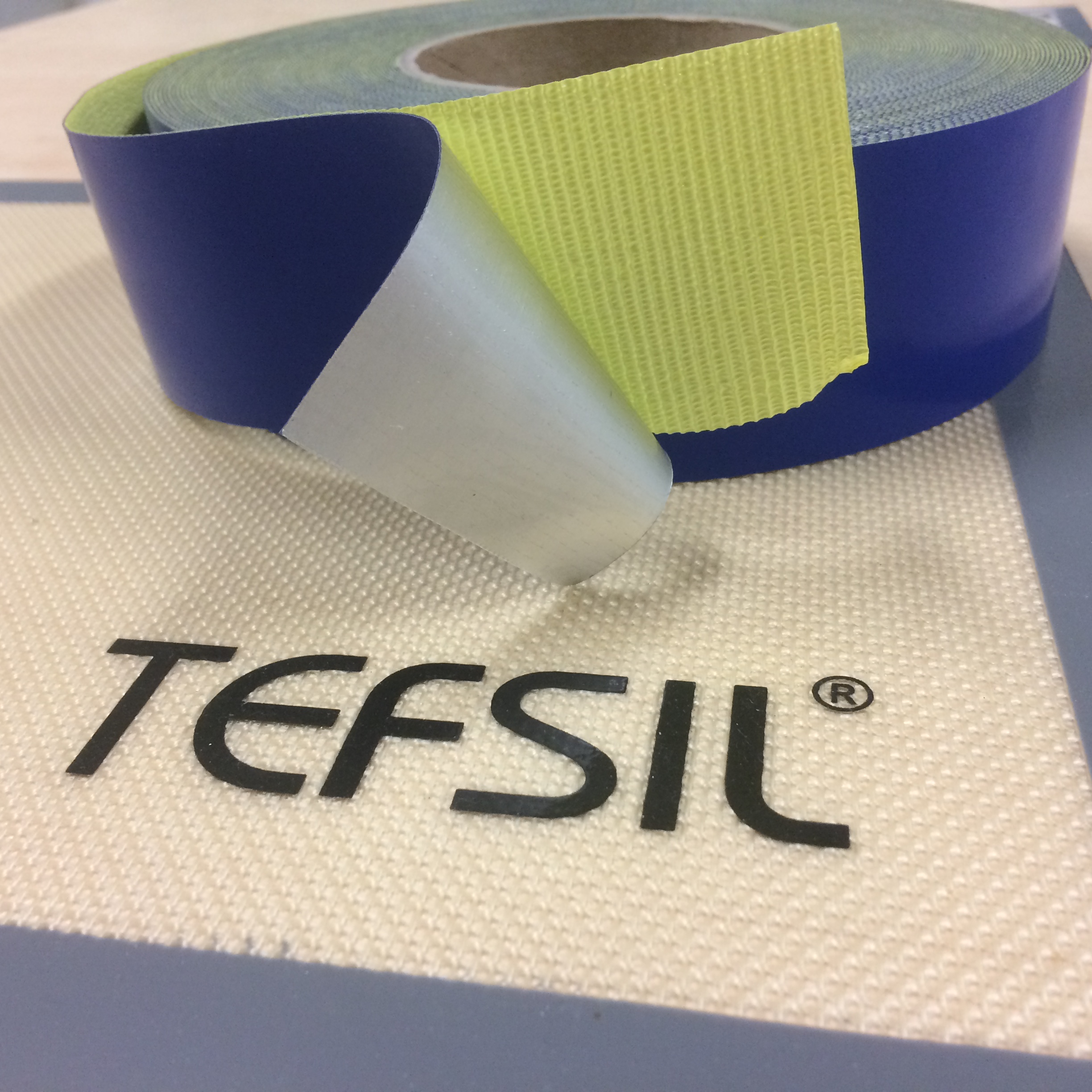 blue metal detectable ptfe teflon adhesive tape