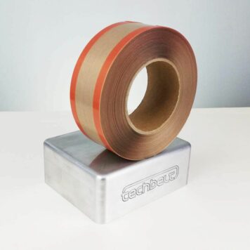 Teflon PTFE Coated Zone Tape Red USA Width