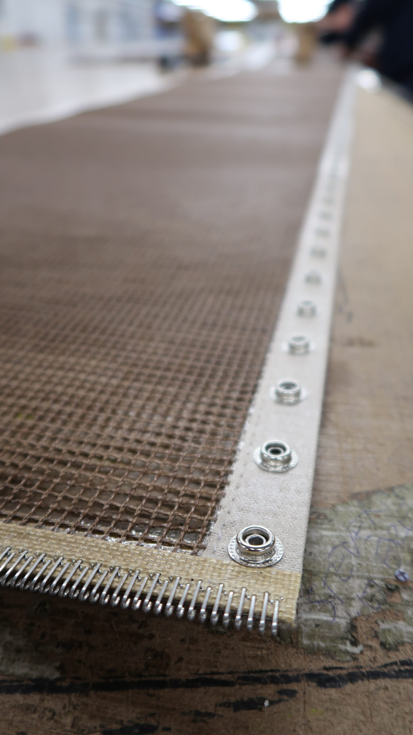 Heat resistant mesh belting