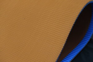 Brown SBR rubber grip belt.
